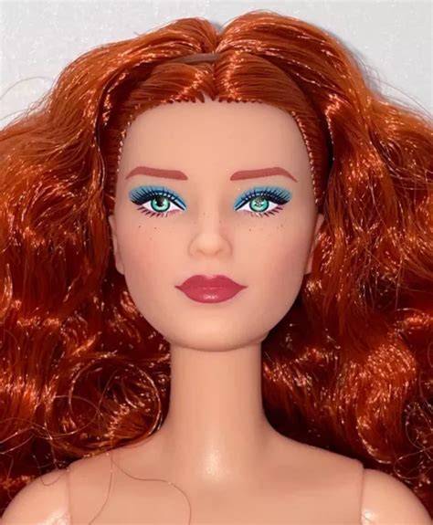 Barbie Signature Looks Nude Made To Move Doll Redhead Victoria Face Mtm Eur