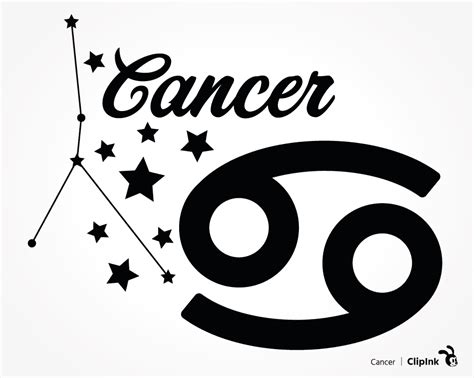 Cancer is the fourth sign in the zodiac, ruled by the moon, and ruling the fourth house. Cancer svg, Astrology zodiac sign | svg, png, eps, dxf ...