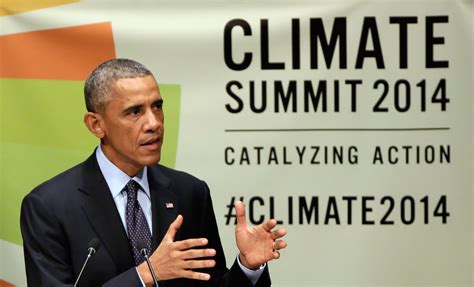 Obama Appeals For ‘ambitious Effort To Stem Effects Of Climate Change