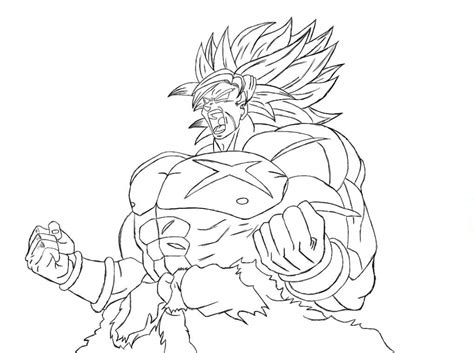 All rights belong to their respective owners. Coloring and Drawing: Broly Super Saiyan Dragon Ball Z ...
