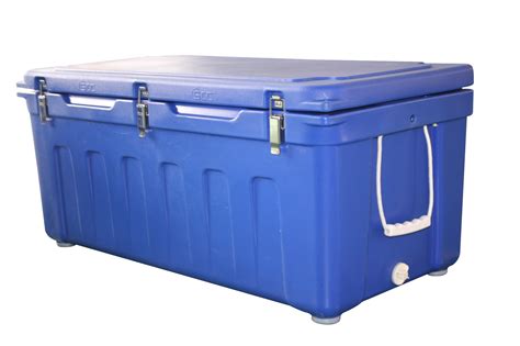 120 Liter Premium Blue Plastic Cooler Box For Fishing Camping｜hunting