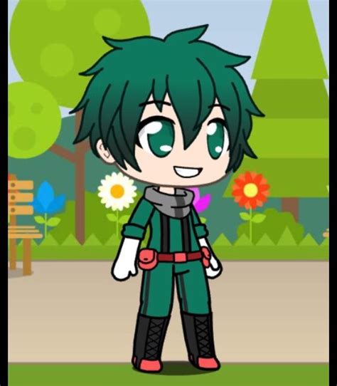 Deku Hero Outfit Gacha Club