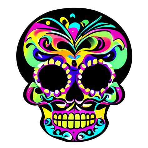 Sugar Skull Tattoo By Lisa Frank · Creative Fabrica