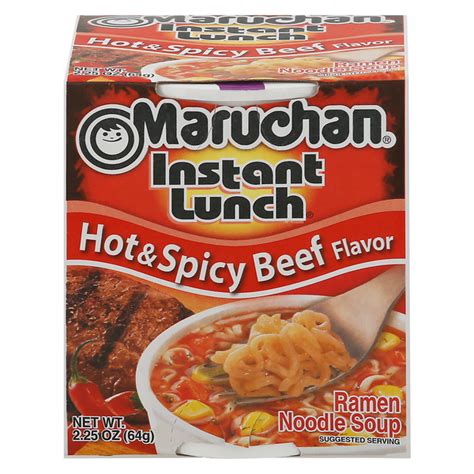 Save On Maruchan Instant Lunch Ramen Noodle Soup Hot And Spicy Beef Order