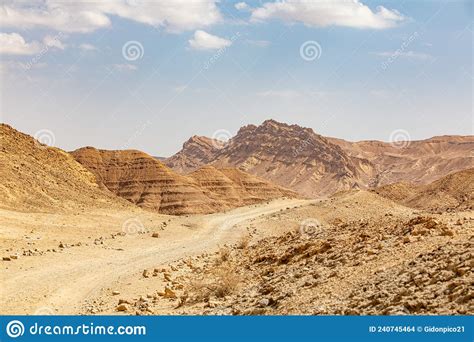 Mountains Rocks And Hills Of Judean Desert In Israel Middle East