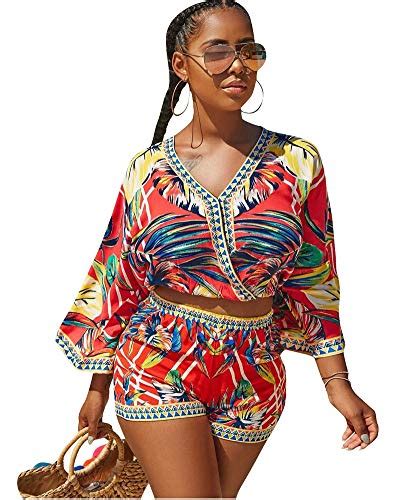 Reviews For Korssyee 2 Piece Outfits For Women Summer Two Piece Crop Top Shorts Set