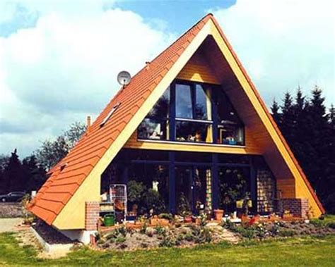 Cute Small House Designs With Gable Roofs And Triangular A Frames