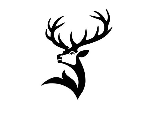 Deer SVG File / Deer Head SVG / Deer Clipart / Deer Head | Etsy | Deer 