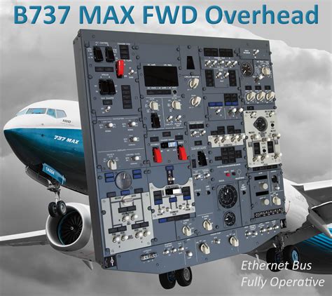 B737 Max Fwd Overhead Ethernet