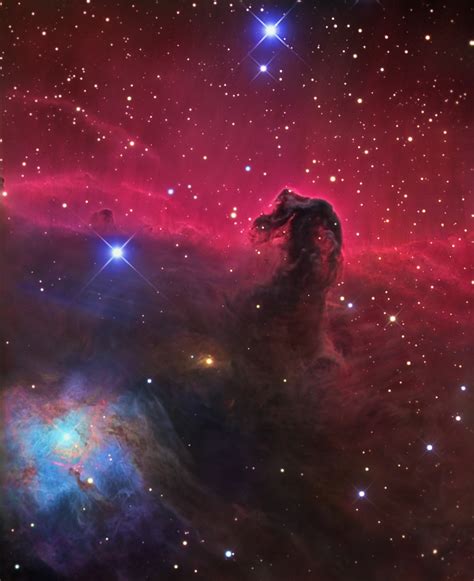 Ic 434 Horsehead Nebula In Orion Detail
