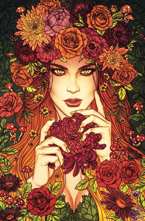 Cover Poison Ivy Cover By Jenny Frison Poison Ivy 4 Rdccomics