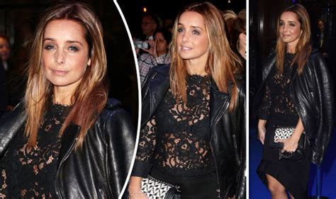 Louise Redknapp Oozes Sex Appeal As She Flashes Bra In Sheer Lace Top Celebrity News Showbiz