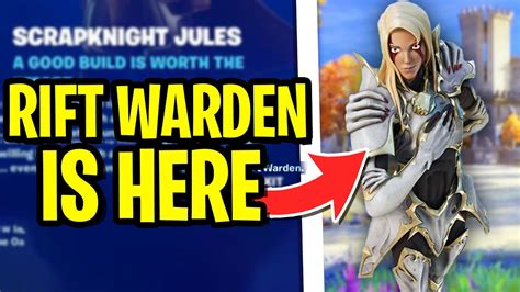 Who Is The Rift Warden Fortnite Youtube