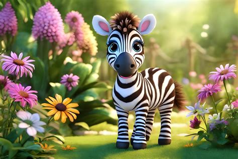 Cute Baby Zebra Graphic By Craftable · Creative Fabrica