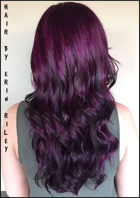Purple And Magenta Hair Hair Color 2018 Hair Styles Magenta Hair