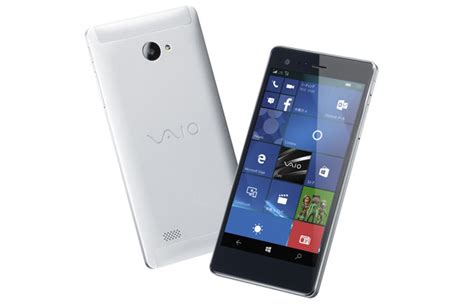 В Японии представлен смартфон Vaio Phone Biz под управлением Windows 10
