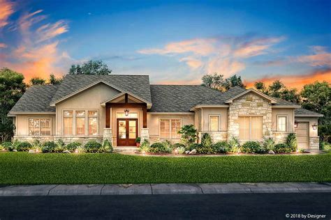 Tuscan Style One Story House Plan With Massive Walk In Pantry 51794hz
