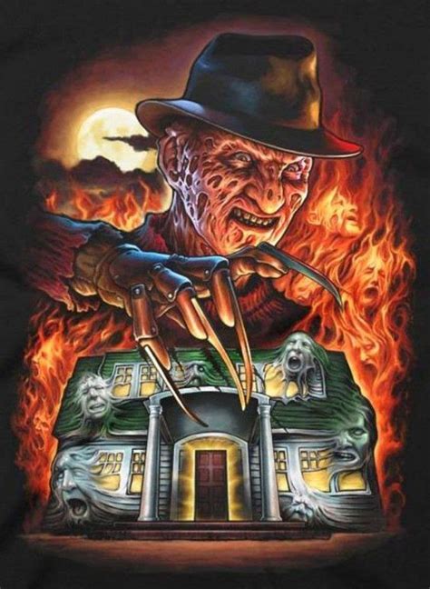 Pin By Ariadiny Andrade On A Freddy Krueger Art Classic Horror