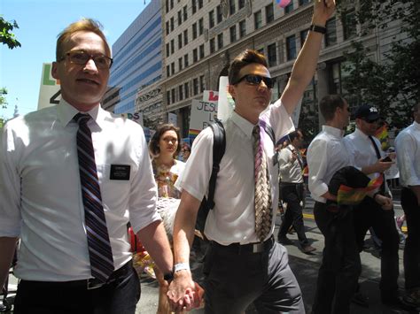 Mormons Join Lgbt Pride Parade Occupiers Protest It Kqed