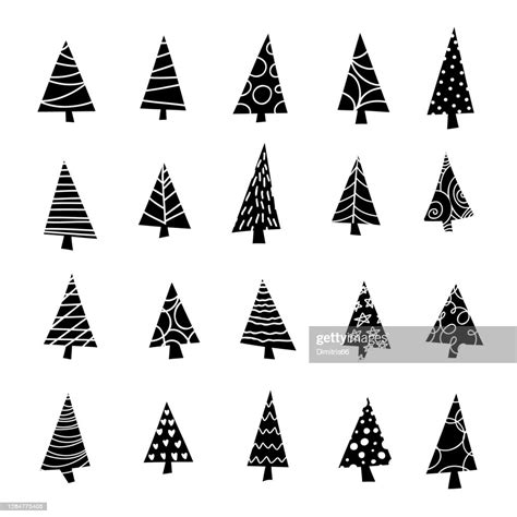 Christmas Tree Cartoon Black And White : Christmas and christmas , christmas tree, christmas ...
