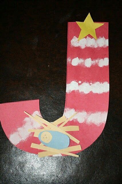 J is for Jesus preschool Christmas craft | Preschool christmas crafts