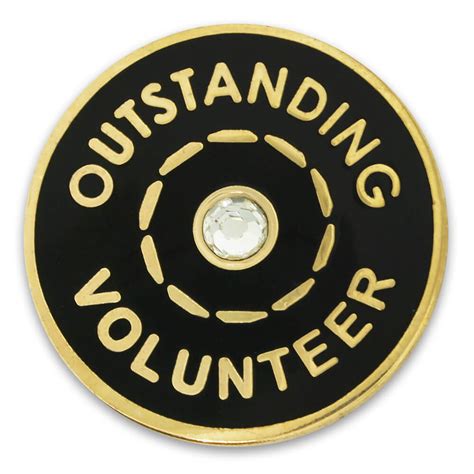 Outstanding Volunteer Pin Pinmart