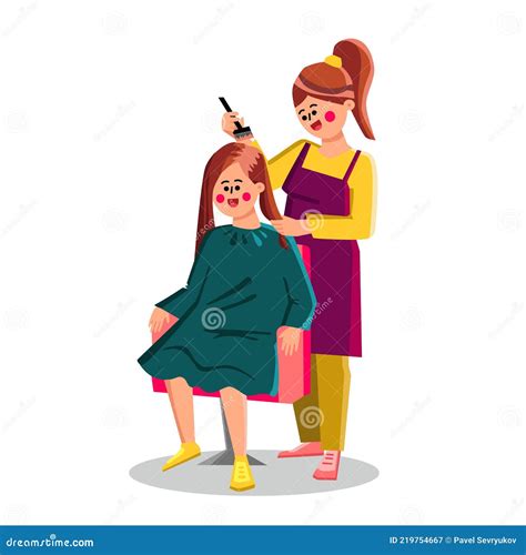 Hairdresser Characters Welcome To Barbershop Male Female Barbers