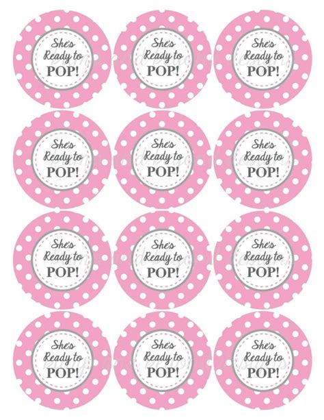 This free theme for powerpoint presentations can be used by new young moms as well as a. Shes Ready To Pop Baby Shower Labels Gifts For All Nc | Party Invitations Ideas