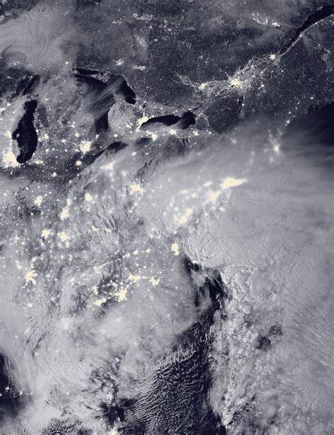Noaa Nasa Satellites Track Eastern Blizzard Earth Imaging Journal