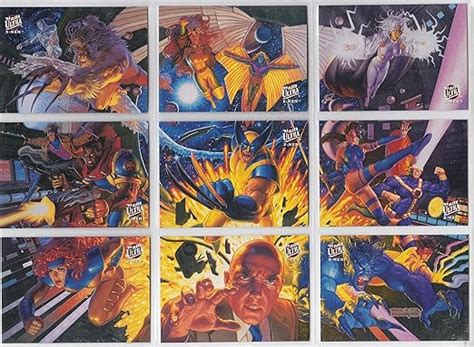 X Men Fleer Ultra 94 Team Portrait Card 9 Of 9 Jean Grey X Men Trading