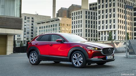 2020 Mazda Cx 30 Color Soul Red Crystal Front Three Quarter Caricos