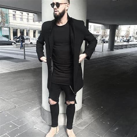 Looking for black outfit ideas? What To Wear With Black Jeans For Men - 50 Fashion Style Ideas
