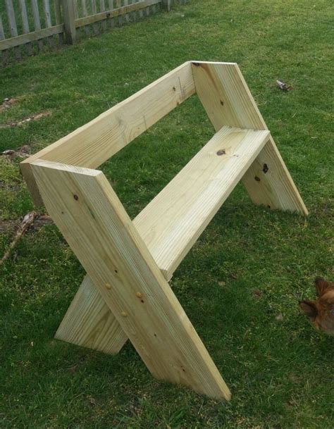 Diy Outdoor Bench In 30 Mins W Only 3 Tools Plans By Rogue Engineer