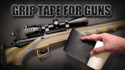Rubber Grip Tape For Guns Youtube