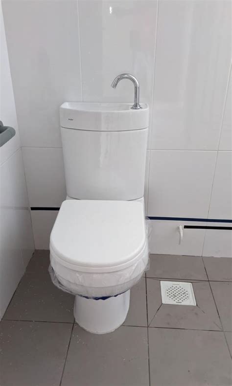 New Hdb Bto Eco Toilet Bowl With Sink Furniture And Home Living