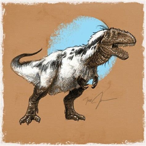 Carcharodontosaurus Paleo Art Dino Drawing Prehistoric Creatures