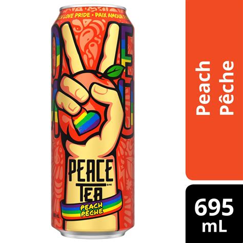 Peace Tea Peach Party Cans 695 Ml Singles Walmart Canada