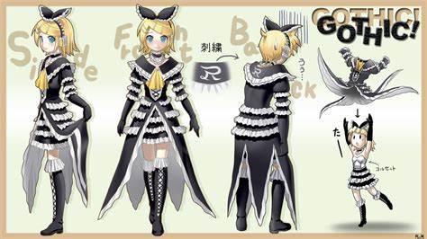 Gothic Dress Rin Vocaloids Photo 9503399 Fanpop