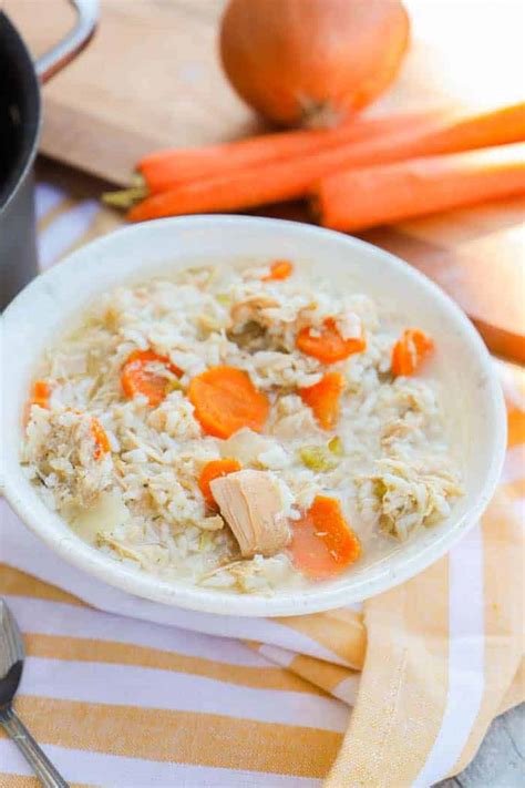 Crock Pot Chicken And Rice Soup The Diary Of A Real Housewife