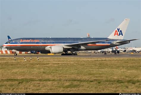 N797an American Airlines Boeing 777 223er Photo By Darren Varney Id