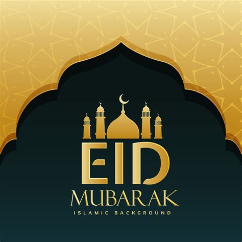 Eid Mubarak Festival Greeting Background Design Download Free Vector