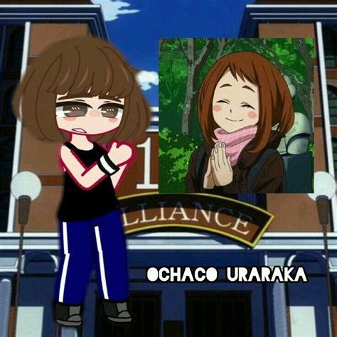 Ochaco Uraraka Gacha Club Mha Characters In Gc Character Anime
