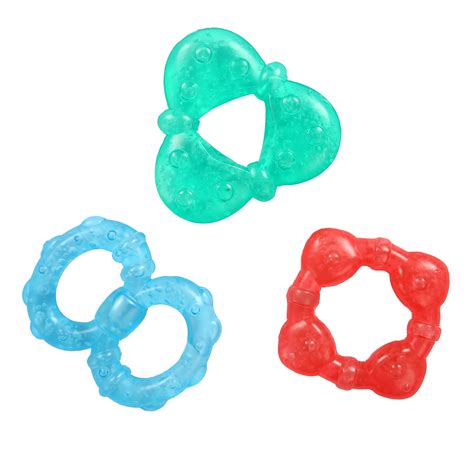 Bright Starts Stay Cool Teethers Gel Filled 3 Pack Bpa Free