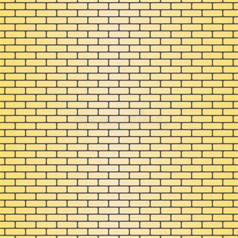 Vector Golden Brick Wall Pattern Background Stock Vector Illustration