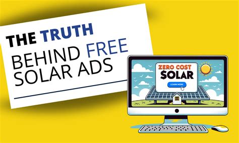 The Truth Behind Free Solar Ads I Mirasol Solar Sarasota Solar