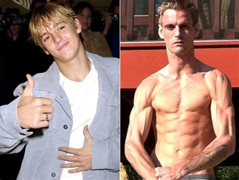 Aaron Carter The Latest News He Grew Up Aaron Carter Shows Muscle