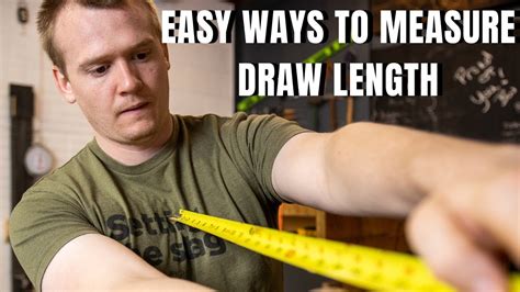 On compound bows, each bow is set at a particular length and the bow should always be fired from that set length. 3 Ways To "MEASURE DRAW LENGTH" -- Recurve Bow -- Longbow ...