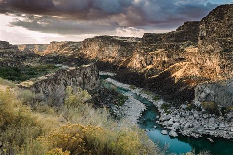 Home On The Snake River Canyon By Jessie Nelson