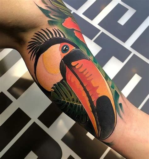60 Coolest Toucan Tattoo Designs Petpress