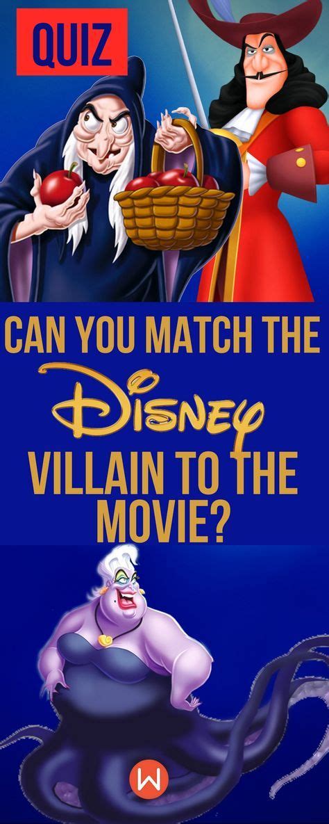 disney villains trivia questions and answers quiz
